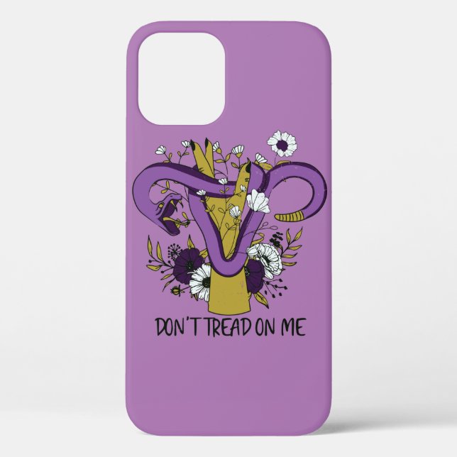 Dont Tread On Me Feminist Case-Mate iPhone Case (Back)