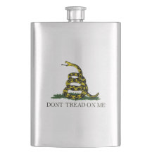 Don't Tread on Me Flask