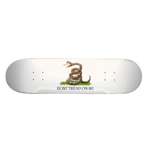 Dont Tread On Me Gadsden American Revolution Flag Skateboard