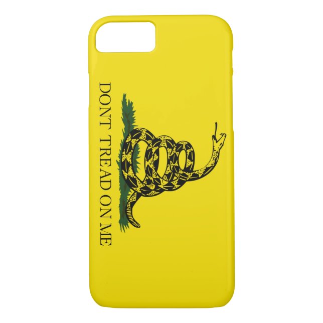 Don't Tread On Me Gadsden Flag Case-Mate iPhone Case (Back)