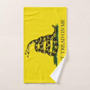 Don't Tread on Me Gadsden flag Hand Towel