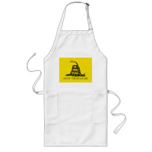 Don't Tread on Me Gadsden flag Long Apron