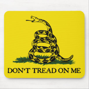 Don't Tread On Me-Gadsden Flag Mouse Mat