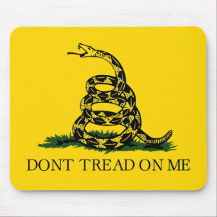 Don't Tread On Me - Gadsden Flag Mouse Mat