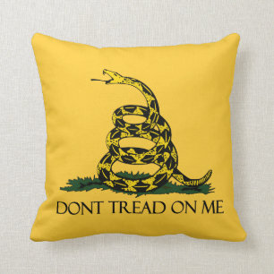 Don't Tread on Me, Gadsden Flag Patriotic History Cushion