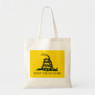 Don't Tread On Me - Gadsden Flag Tote Bag