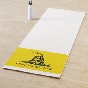 Don't Tread on Me Gadsden flag Yoga Mat