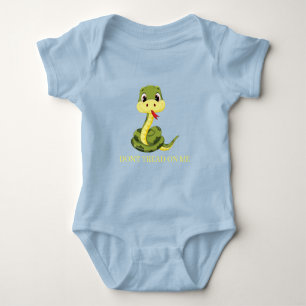 DONT TREAD ON ME Gadsden Snake Baby Bodysuit