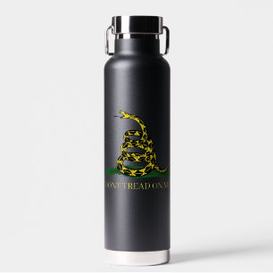 DONT TREAD ON ME Gadsden Snake Water Bottle