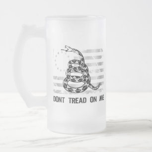 Dont Tread On Me Glass Mug