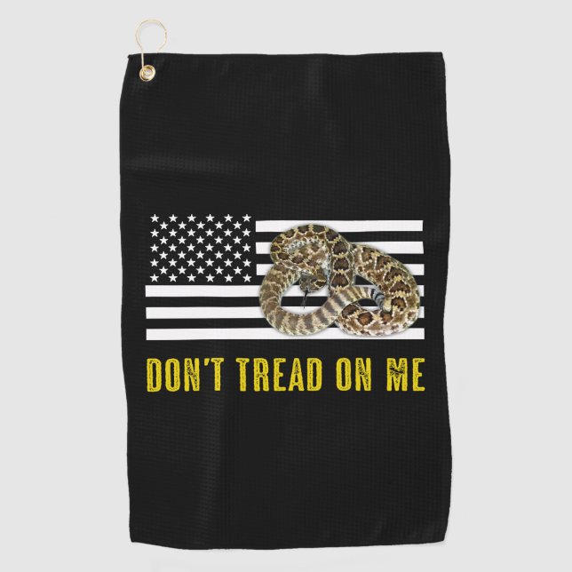 Don't Tread On Me Golf Towel (Front)
