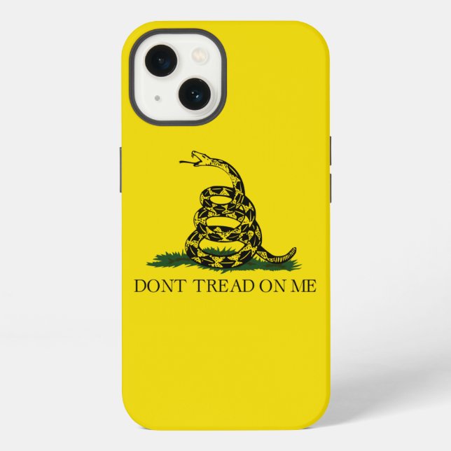 Don't  Tread On Me iPhone Case (Back)