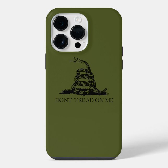 Don't Tread On Me  iPhone Case (Back)