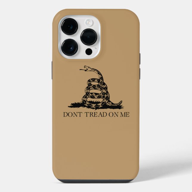 Don't Tread On Me  iPhone Case (Back)