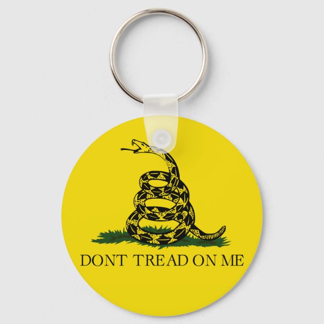 Don't Tread On Me Key Ring (Front)