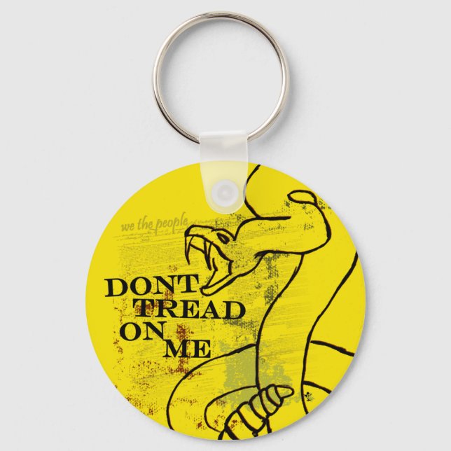 Don't Tread on Me Key Ring (Front)