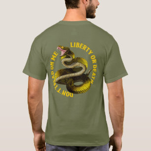 Don't Tread On Me Liberty Or Death T-Shirt