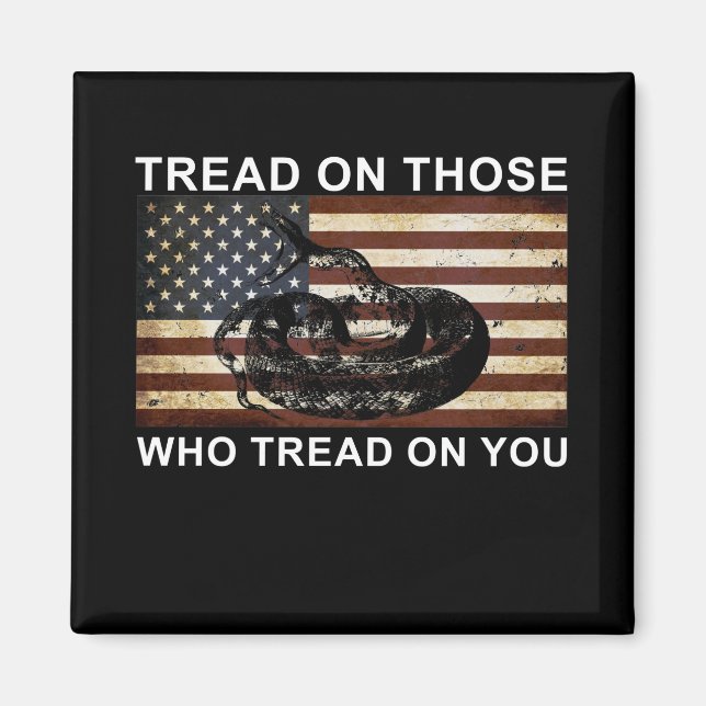 dont tread on me magnet (Front)