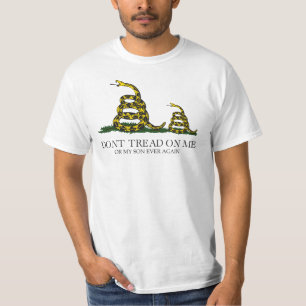 don't tread on me or my son Gadsden Parody meme T-Shirt