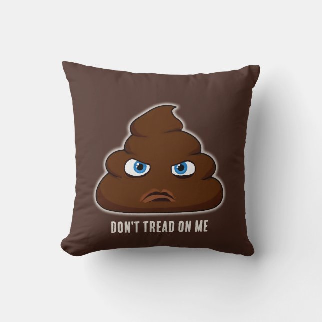 Don't Tread On Me Poo Cushion (Front)