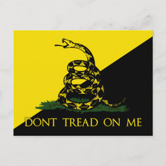 Don't Tread On Me Postcard