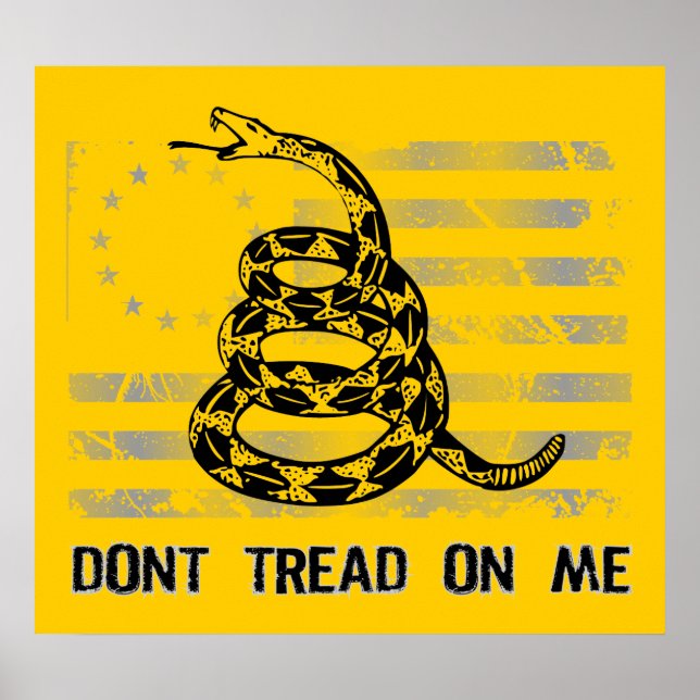 Dont Tread On Me Poster (Front)