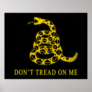 Don't Tread on Me Poster