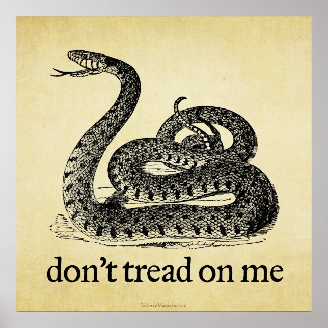 Don't Tread on Me Print (Front)