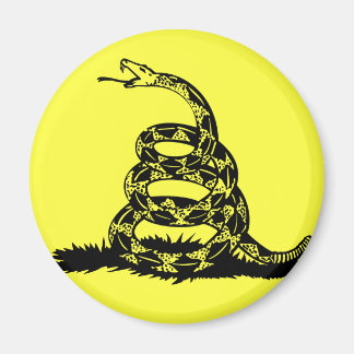 Don't Tread On Me Rattlesnake Magnet