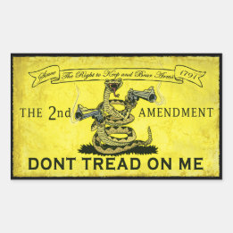 Dont Tread on Me Rectangular Sticker