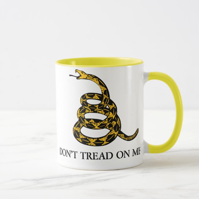 Don't Tread on Me Snake Mug (Right)