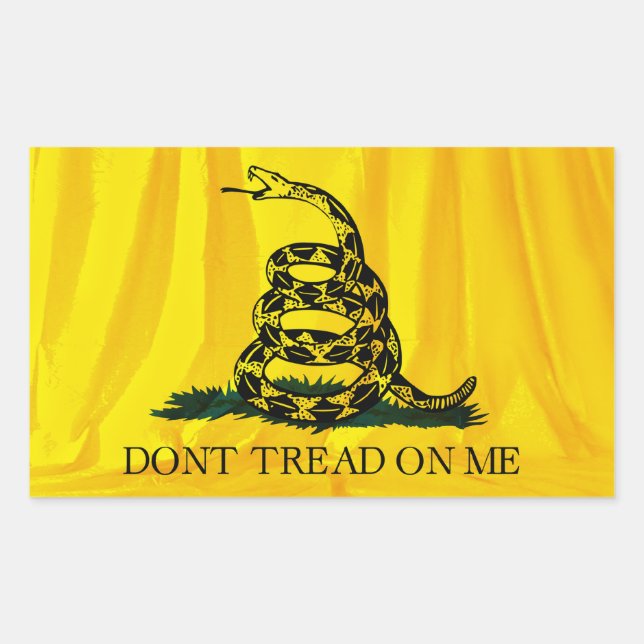 DON'T TREAD ON ME STICKER (Front)