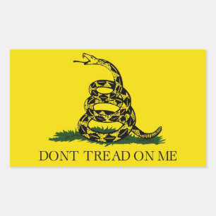 Don't Tread on Me sticker