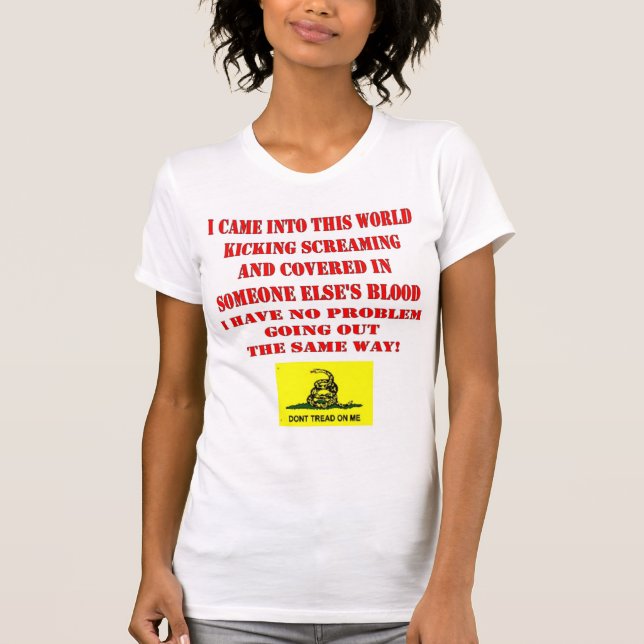 DON'T TREAD ON ME T-Shirt (Front)