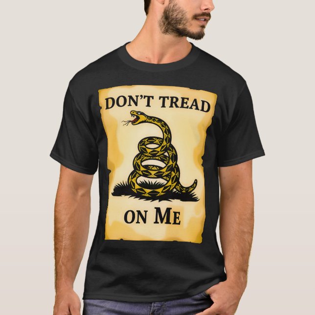 Don't tread on me T-shirt (Front)