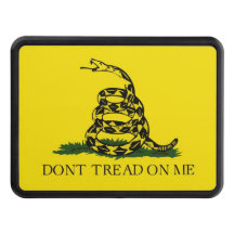 Don't Tread On Me Trailer Hitch Cover