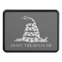 Don't Tread On Me Trailer Hitch Cover
