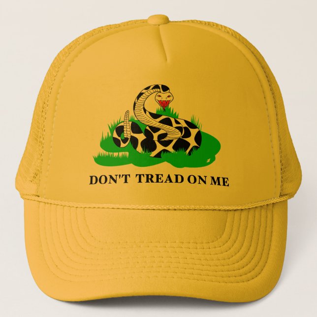Dont Tread on Me Trucker Hat (Front)