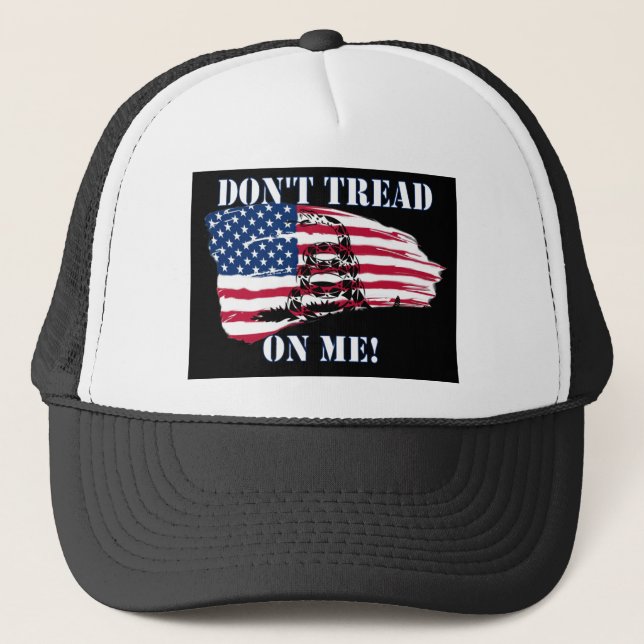 Don't Tread on Me Trucker Hat (Front)