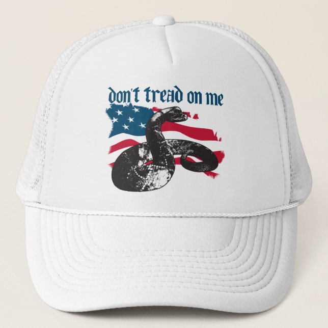 Don't Tread On Me Trucker Hat (Front)