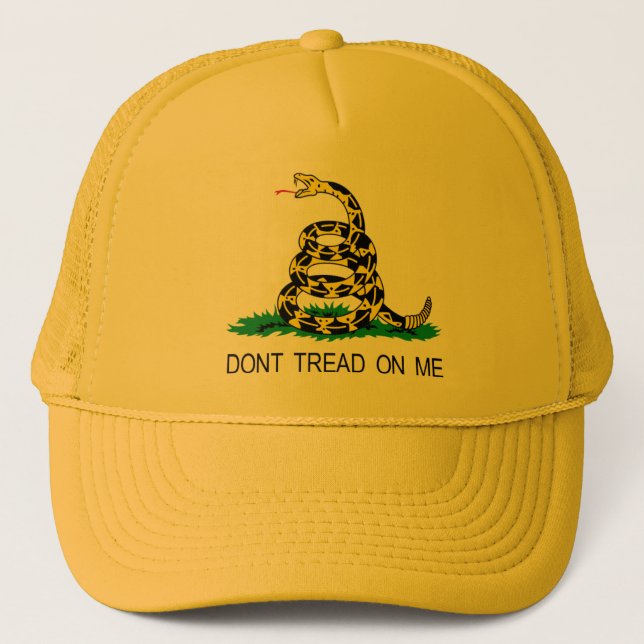 Don't Tread on Me Trucker Hat (Front)