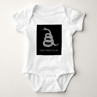 Dont tread on me txt baby bodysuit