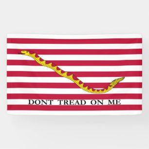 Don't Tread on Me US Naval Jack Banner