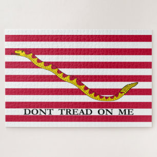 Don't Tread on Me US Naval Jack Jigsaw Puzzle