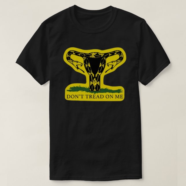 dont tread on me uterus  Sticker.png T-Shirt (Design Front)
