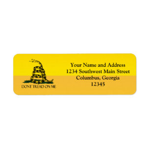 Don't Tread on Me, Yellow Gadsden Flag Ensign