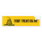 Dont Tread On MeGadsden Bumper Sticker
