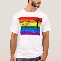 Don't Use My Faith to Discriminate