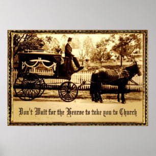 Don't Wait Customisable Poster