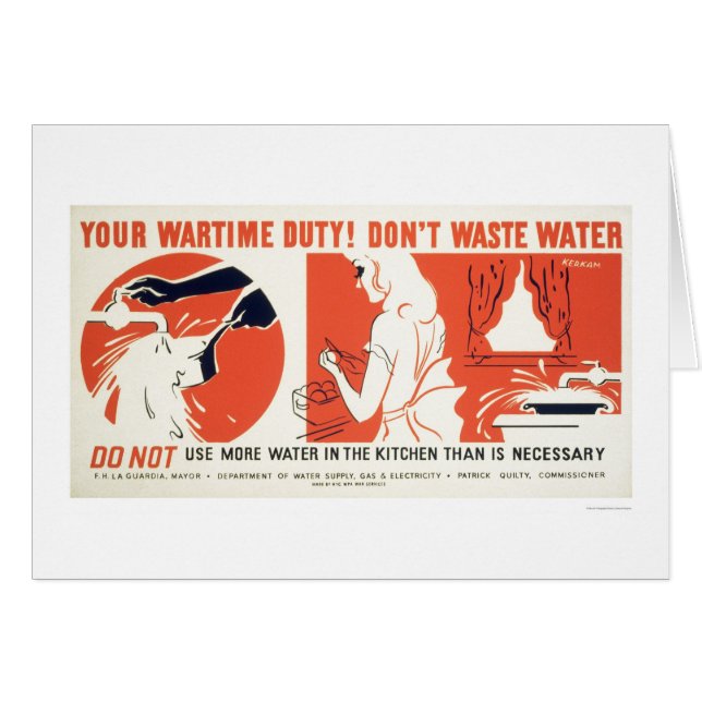 Don't Waste Water Kitchen WPA (Front Horizontal)